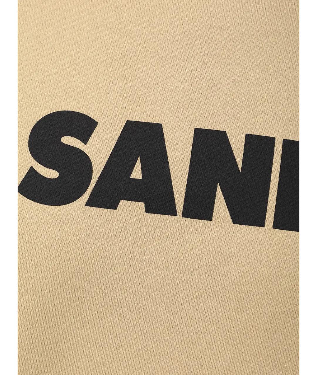 JIL SANDER Бежевая футболка, фото 6