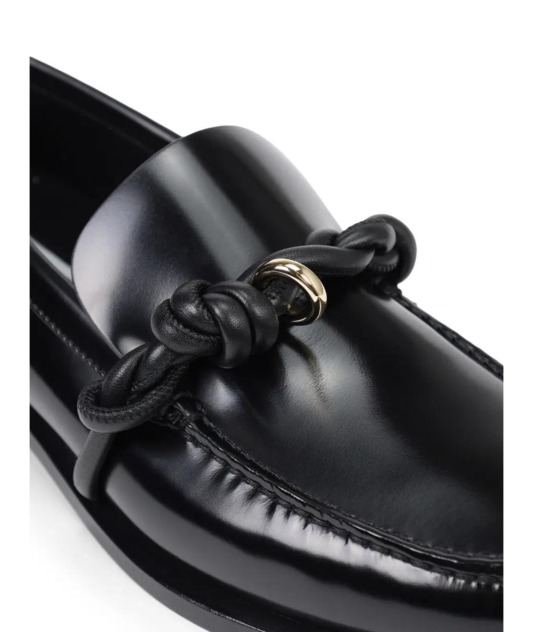 JIL SANDER Черные лоферы, фото 5