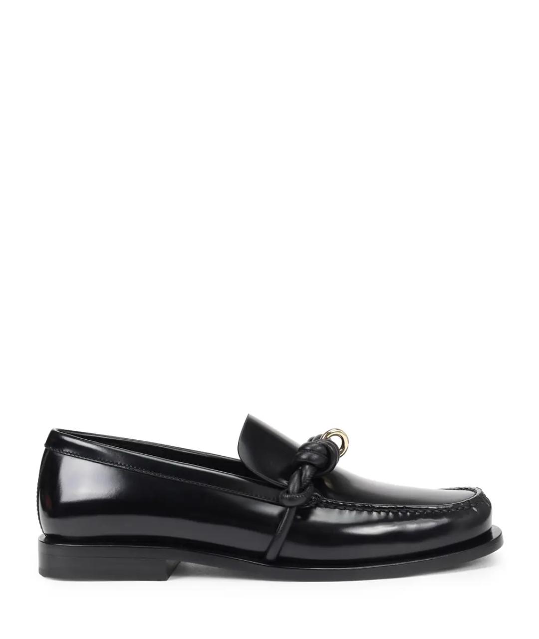JIL SANDER Черные лоферы, фото 1