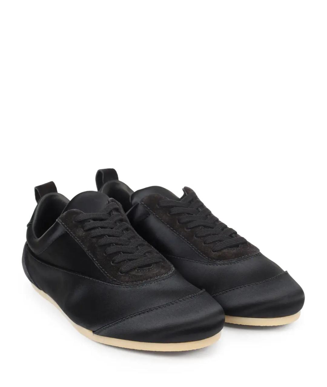 JIL SANDER Черные кеды, фото 2