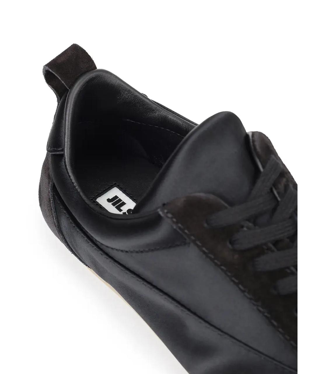 JIL SANDER Черные кеды, фото 6