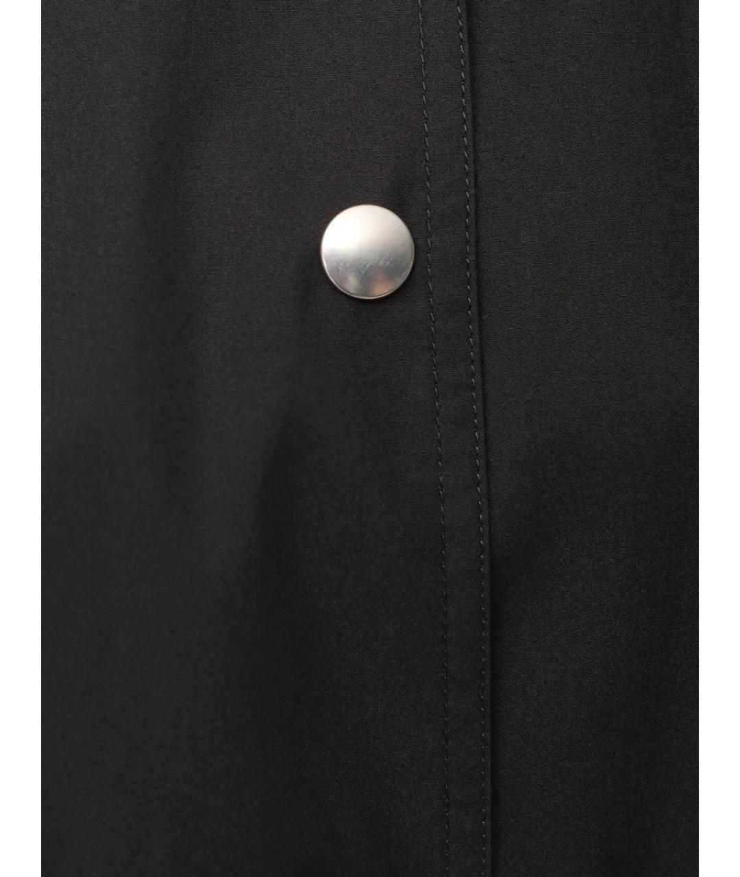 JIL SANDER Черный тренч/плащ, фото 6