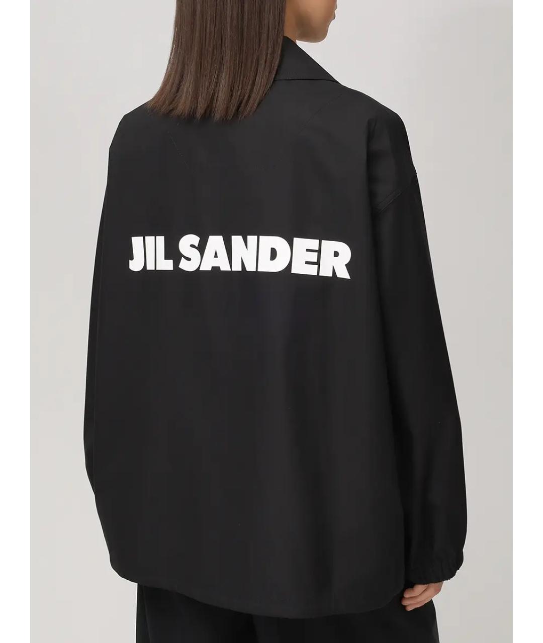 JIL SANDER Черный тренч/плащ, фото 3