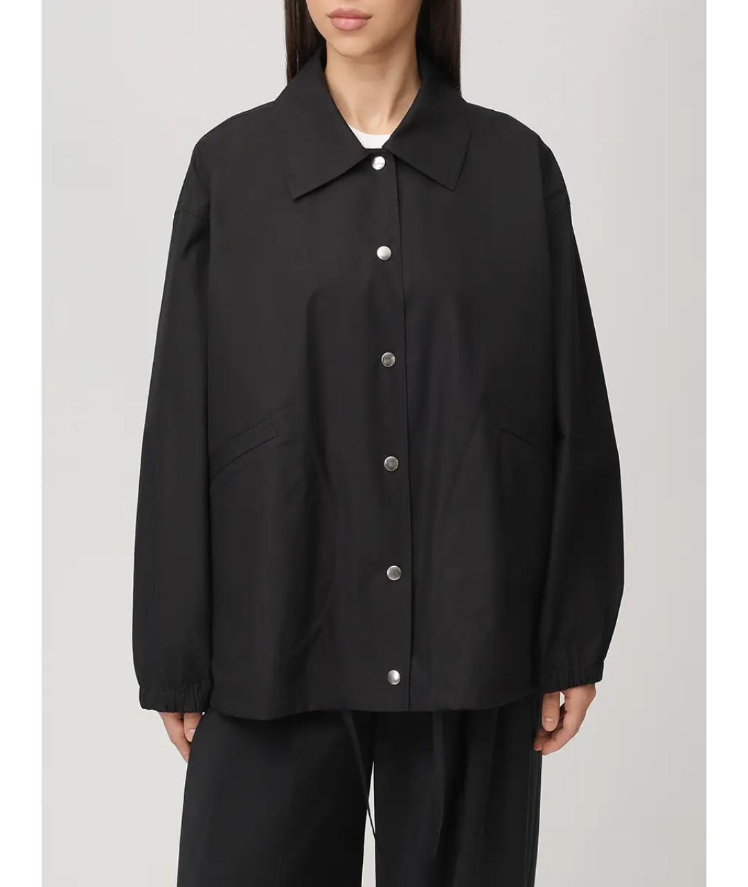 JIL SANDER Черный тренч/плащ, фото 4
