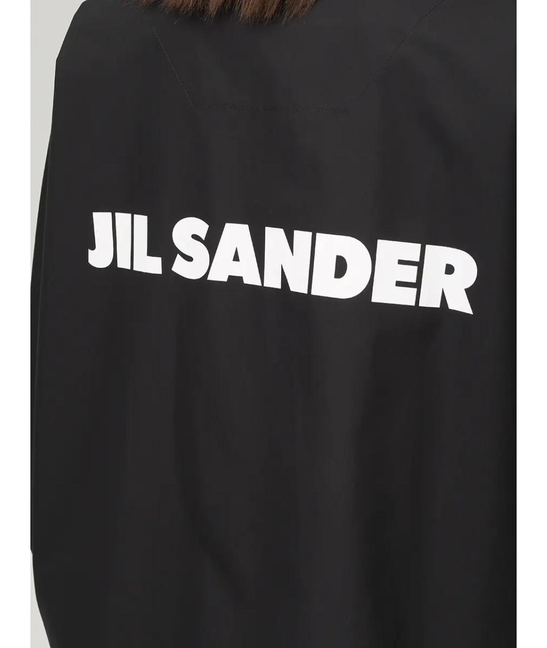 JIL SANDER Черный тренч/плащ, фото 5