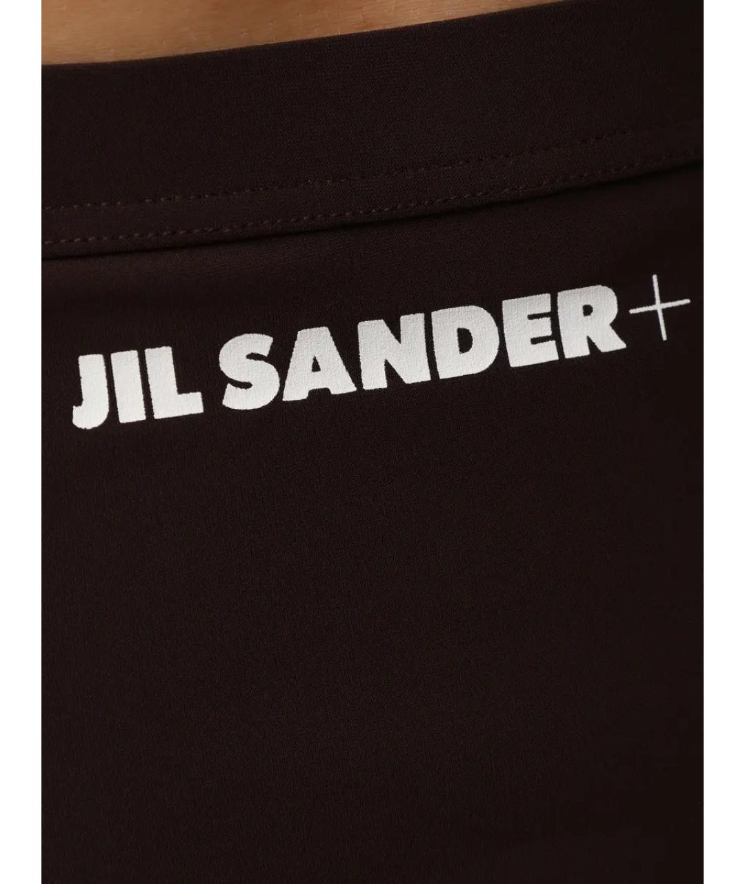JIL SANDER Коричневый купальник, фото 4