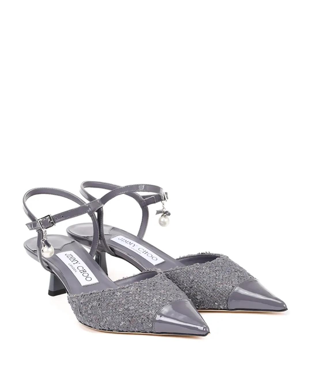 JIMMY CHOO Серые туфли, фото 2