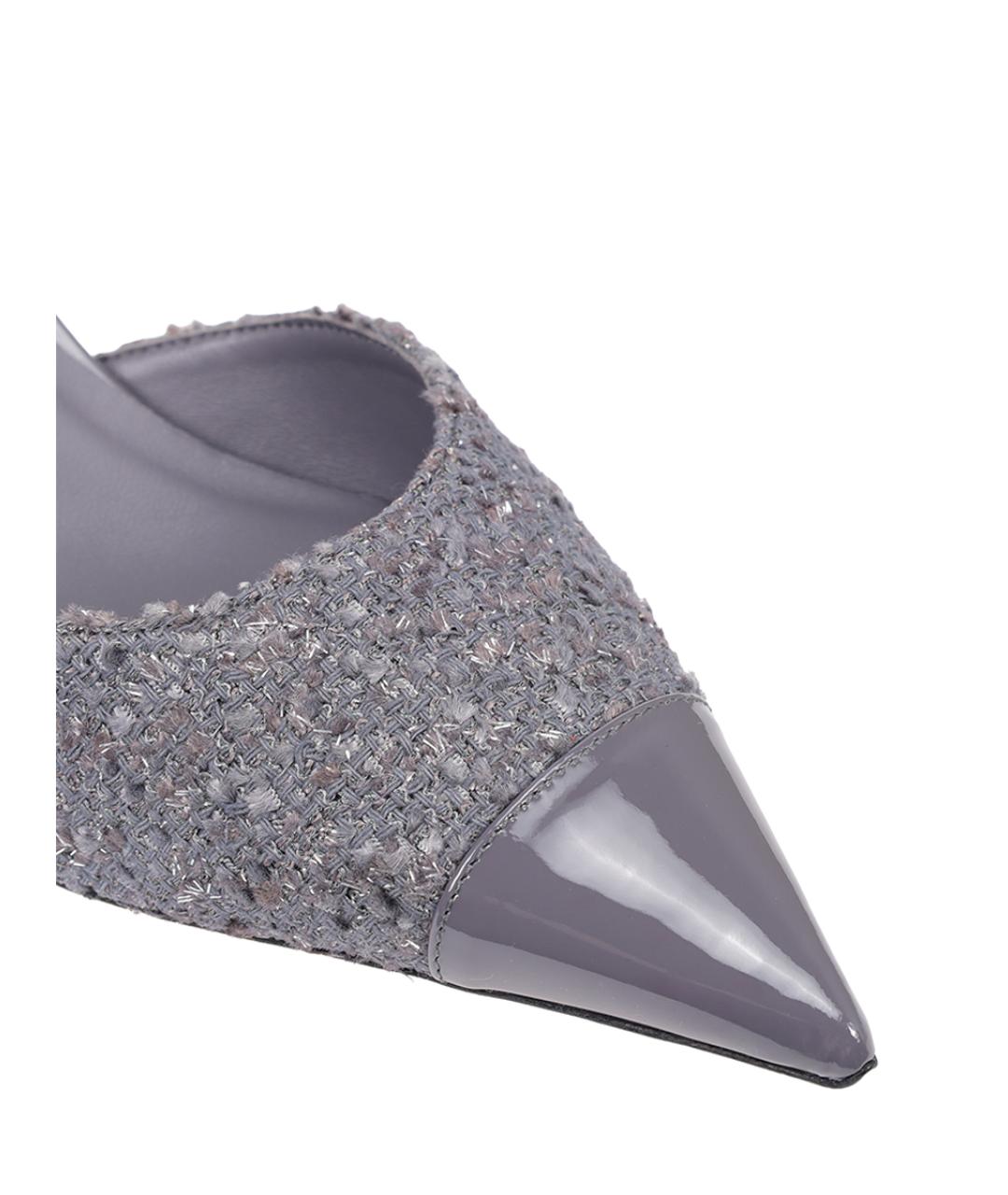 JIMMY CHOO Серые туфли, фото 5