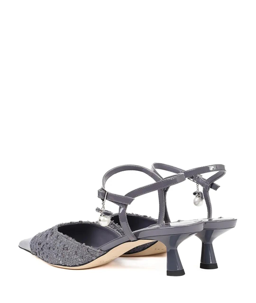 JIMMY CHOO Серые туфли, фото 4
