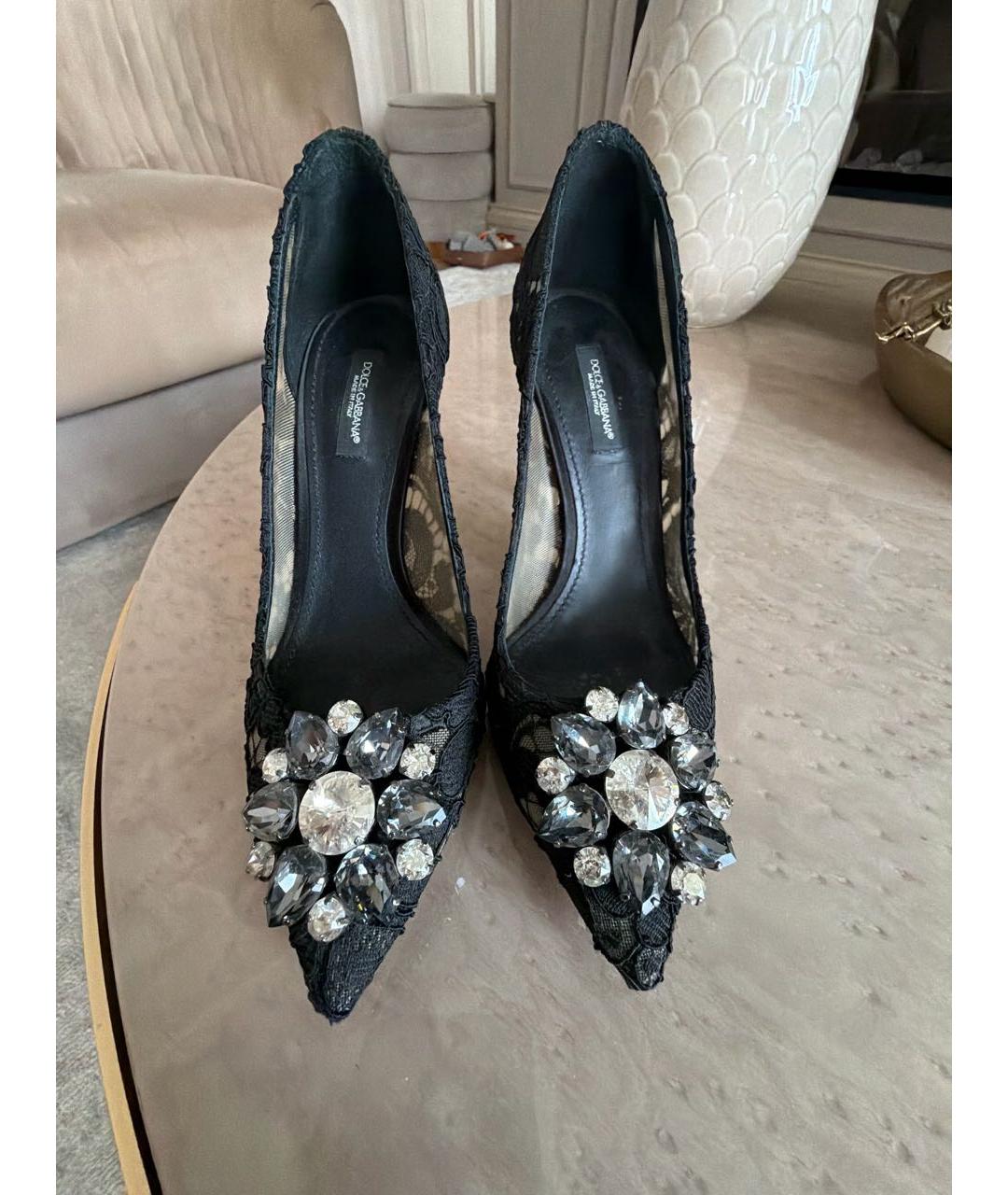 DOLCE&GABBANA Черные туфли, фото 2