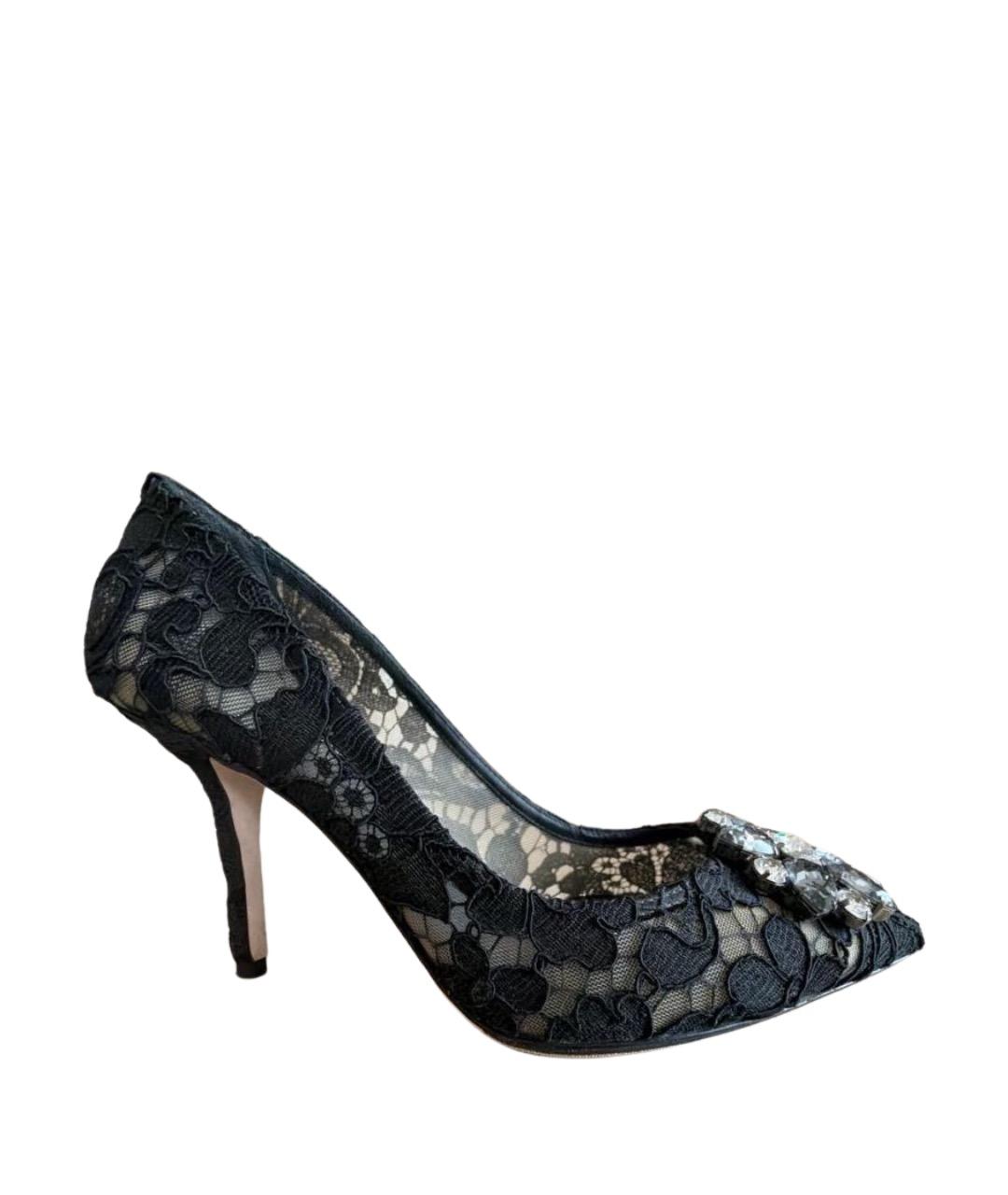 DOLCE&GABBANA Черные туфли, фото 1