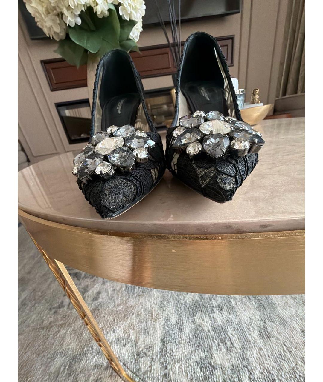 DOLCE&GABBANA Черные туфли, фото 6