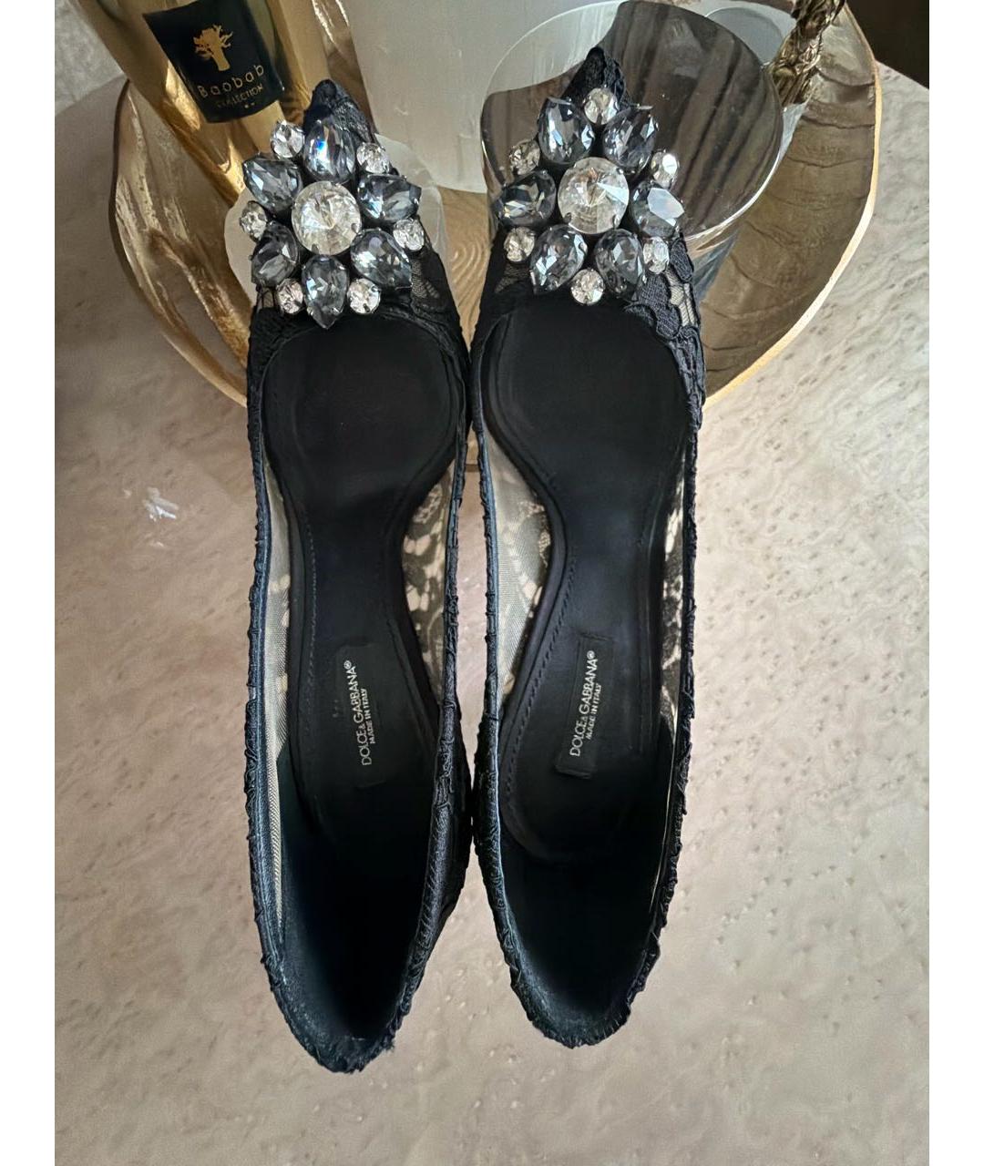 DOLCE&GABBANA Черные туфли, фото 3