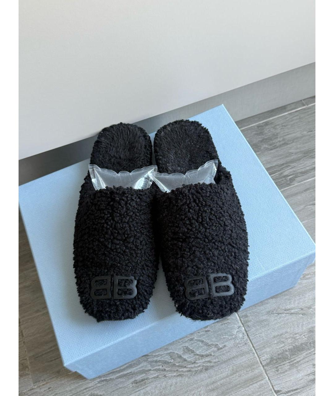 BALENCIAGA Черные сабо, фото 2