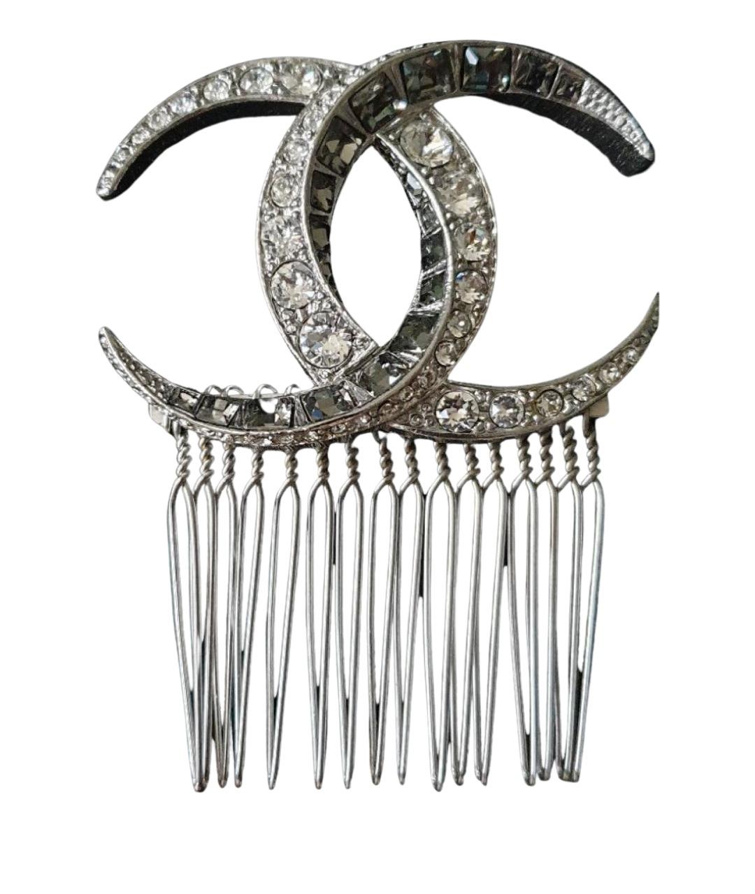 CHANEL Серебряная заколка, фото 1