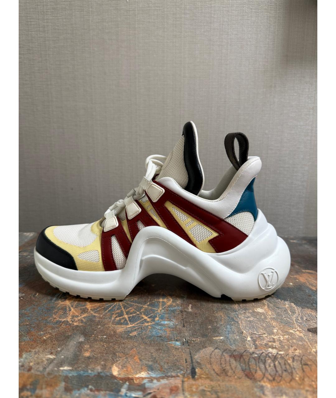 LOUIS VUITTON Мульти кроссовки, фото 7