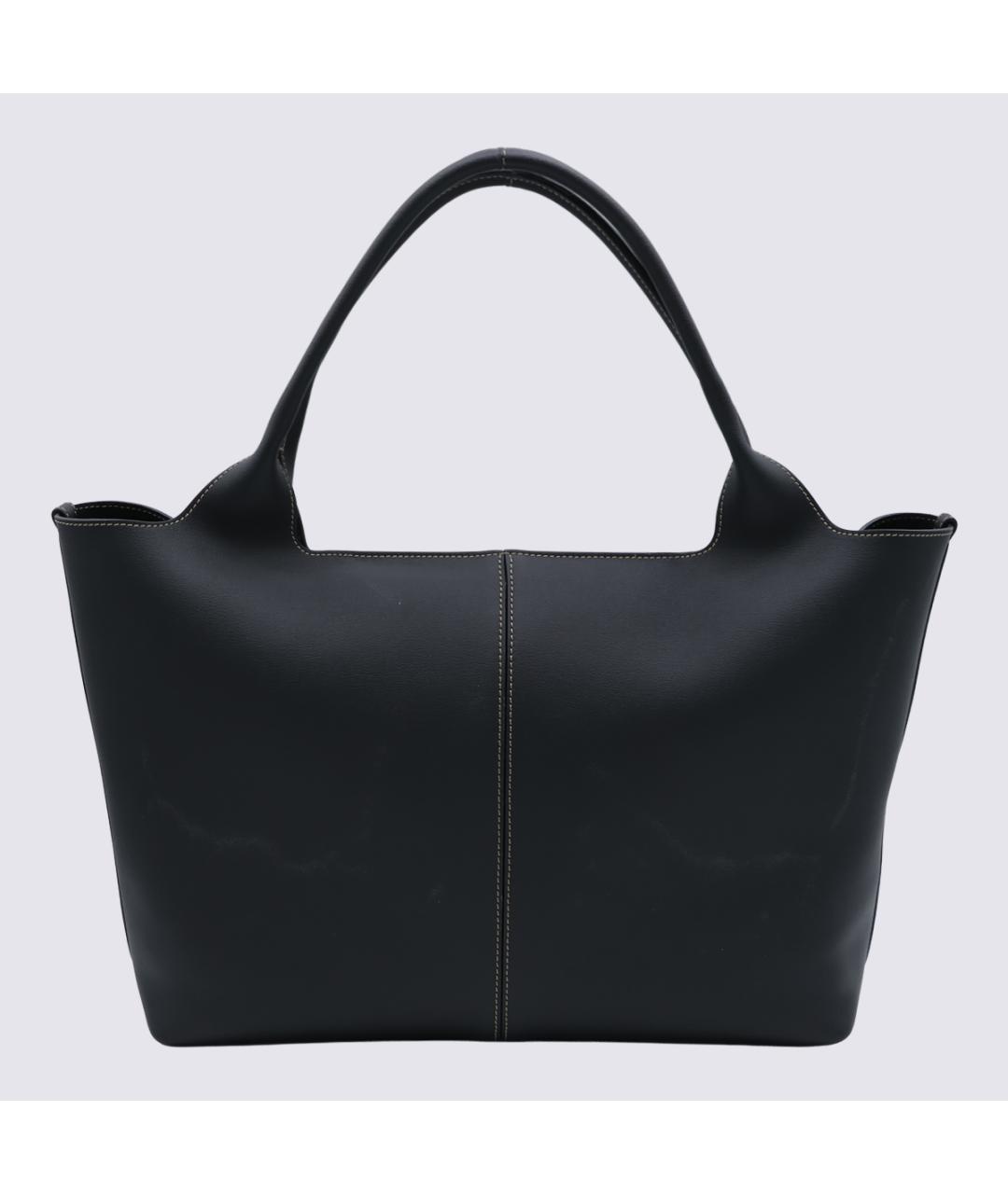 TOD'S Черная сумка тоут, фото 3