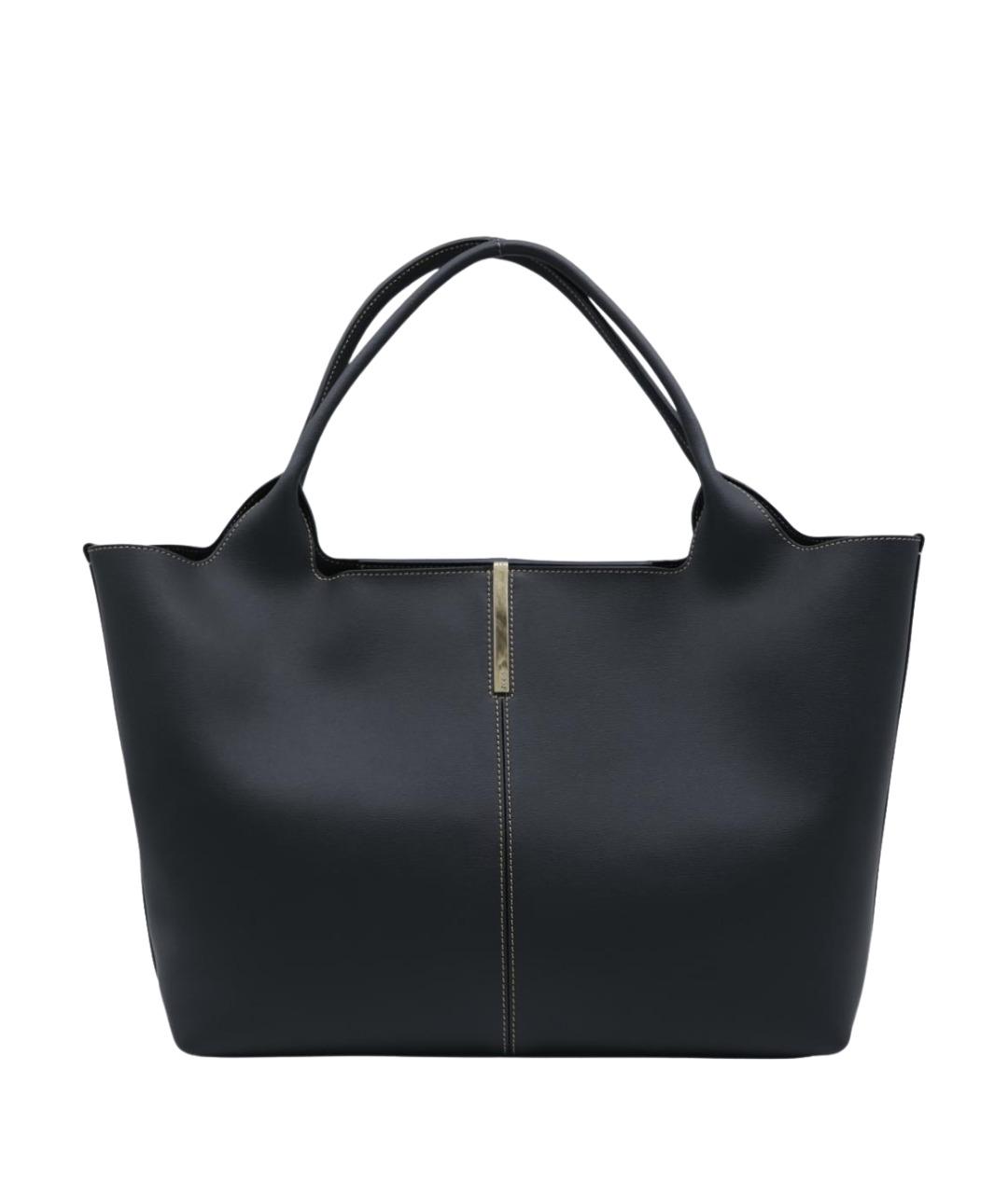 TOD'S Черная сумка тоут, фото 1