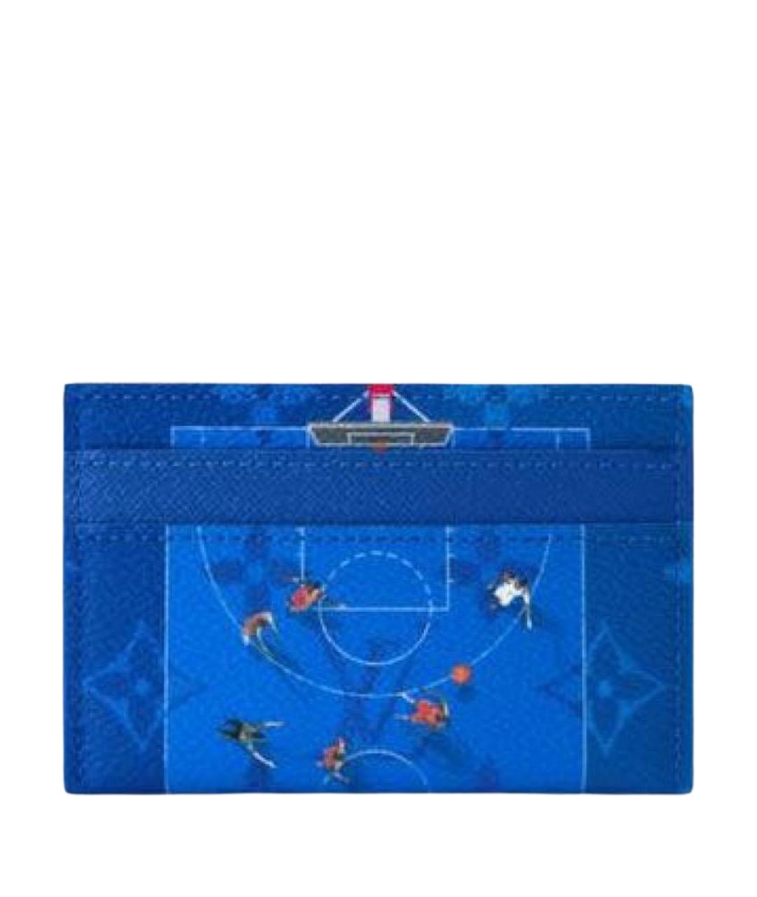 LOUIS VUITTON Синий кардхолдер, фото 1