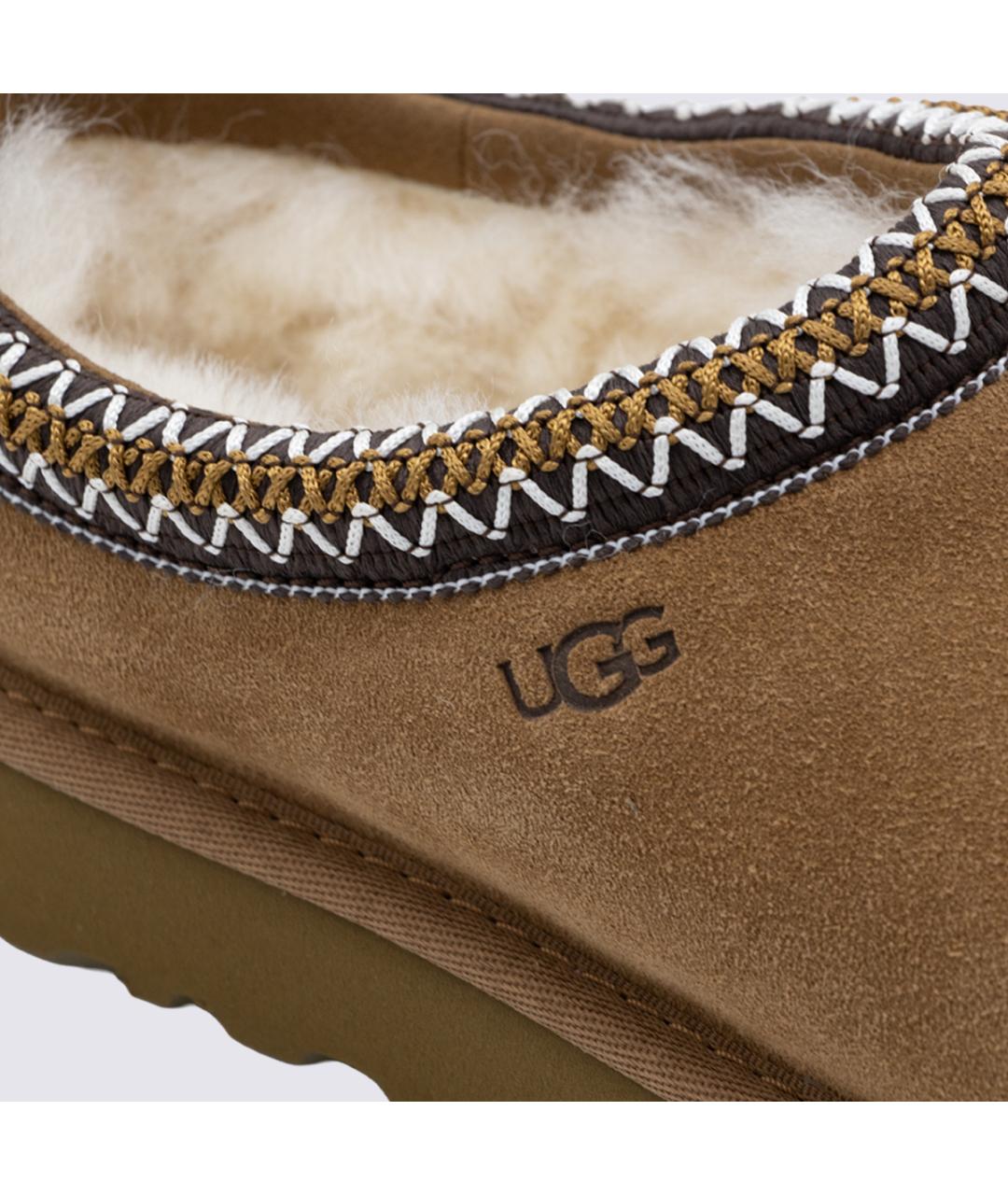 UGG Бежевые замшевые ботинки, фото 4