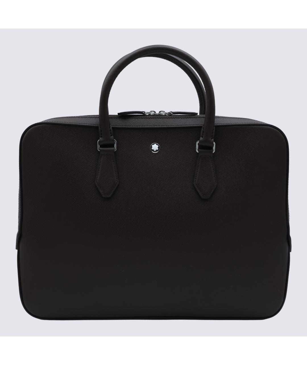 MONTBLANC Кожаный портфель, фото 5