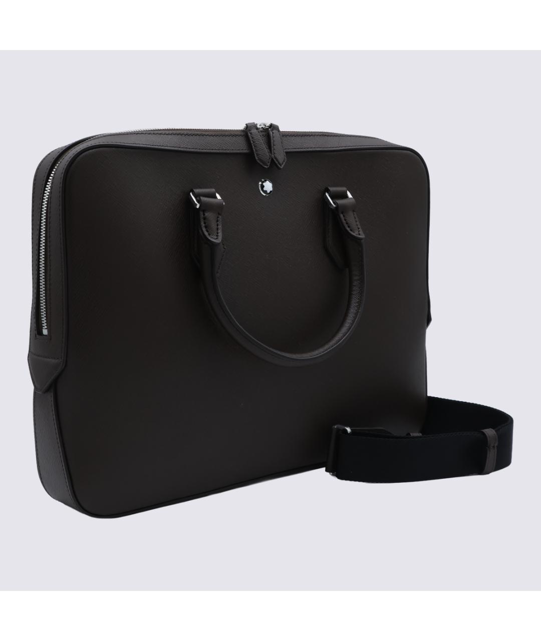 MONTBLANC Кожаный портфель, фото 2