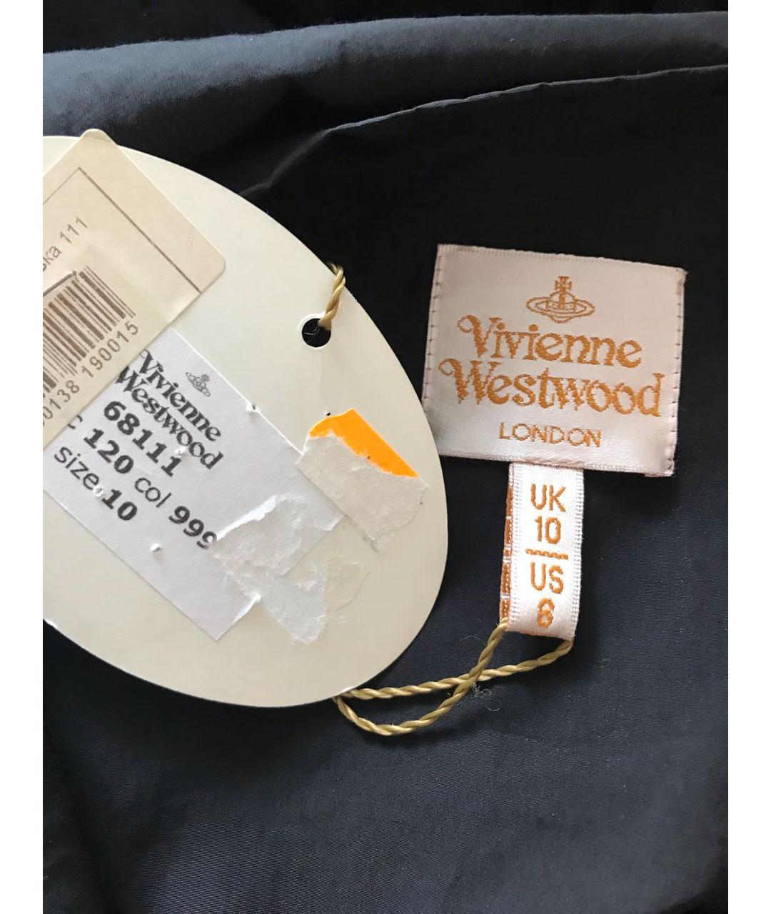 VIVIENNE WESTWOOD Черное платье, фото 3