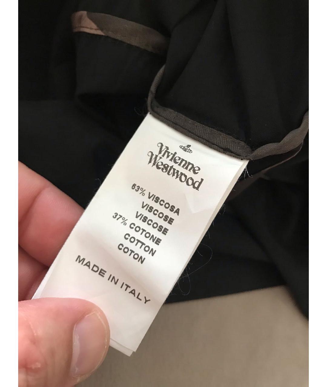 VIVIENNE WESTWOOD Черное платье, фото 4