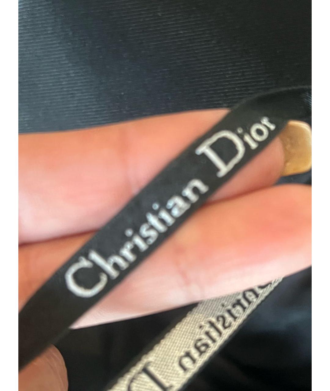 CHRISTIAN DIOR Серое шерстяное платье, фото 3