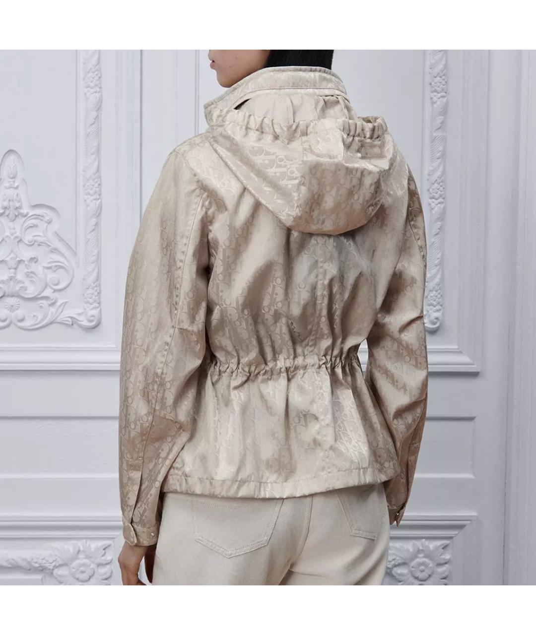 CHRISTIAN DIOR Бежевая куртка, фото 3