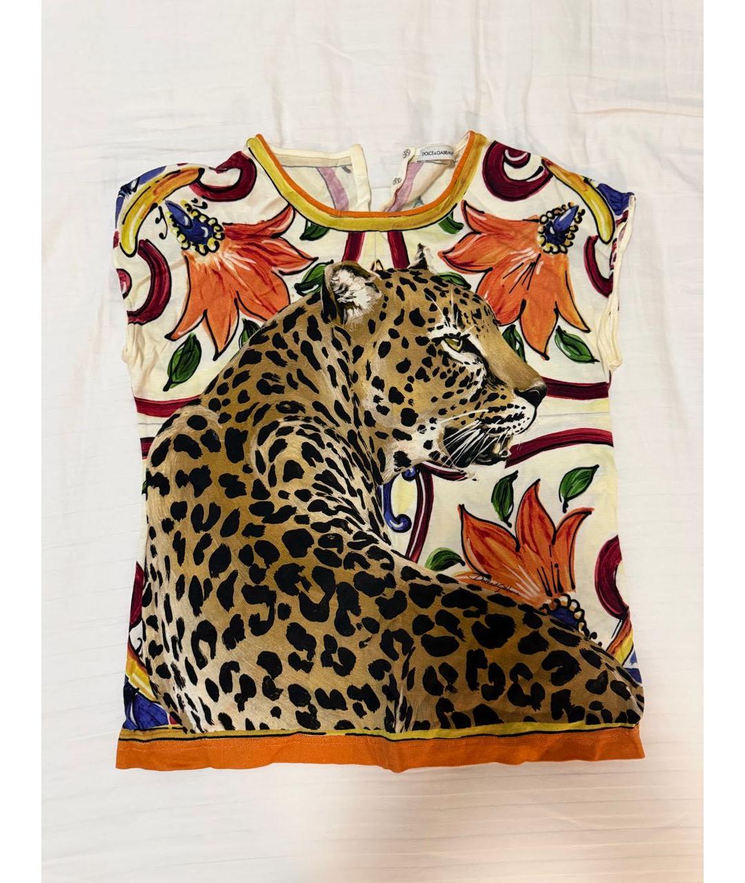 DOLCE & GABBANA KIDS Хлопковый детская футболка / топ, фото 4