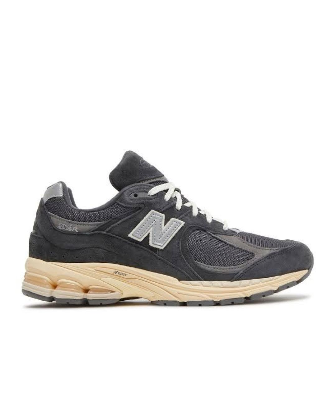 NEW BALANCE Черные замшевые низкие кроссовки / кеды, фото 7