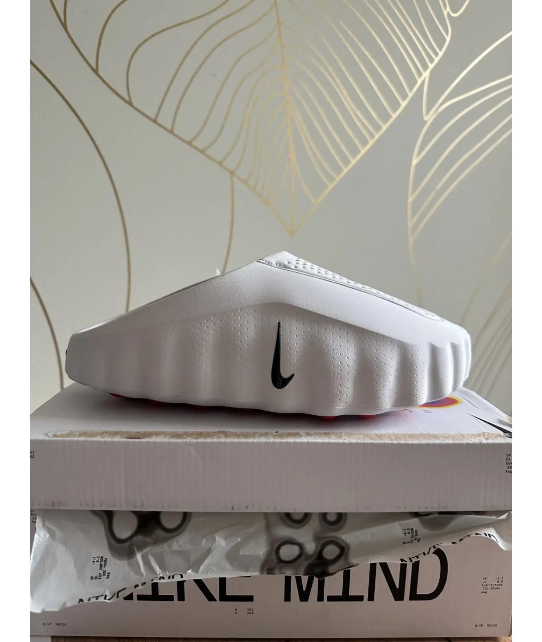 NIKE Белые резиновые сандалии, фото 6