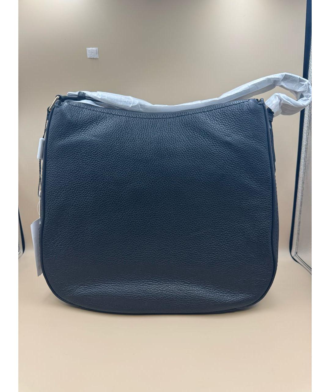 MARC JACOBS Черная кожаная сумка с короткими ручками, фото 2