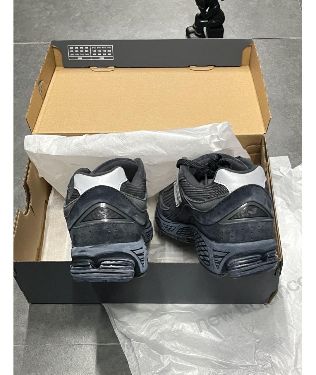 NEW BALANCE Черные текстильные кроссовки, фото 4