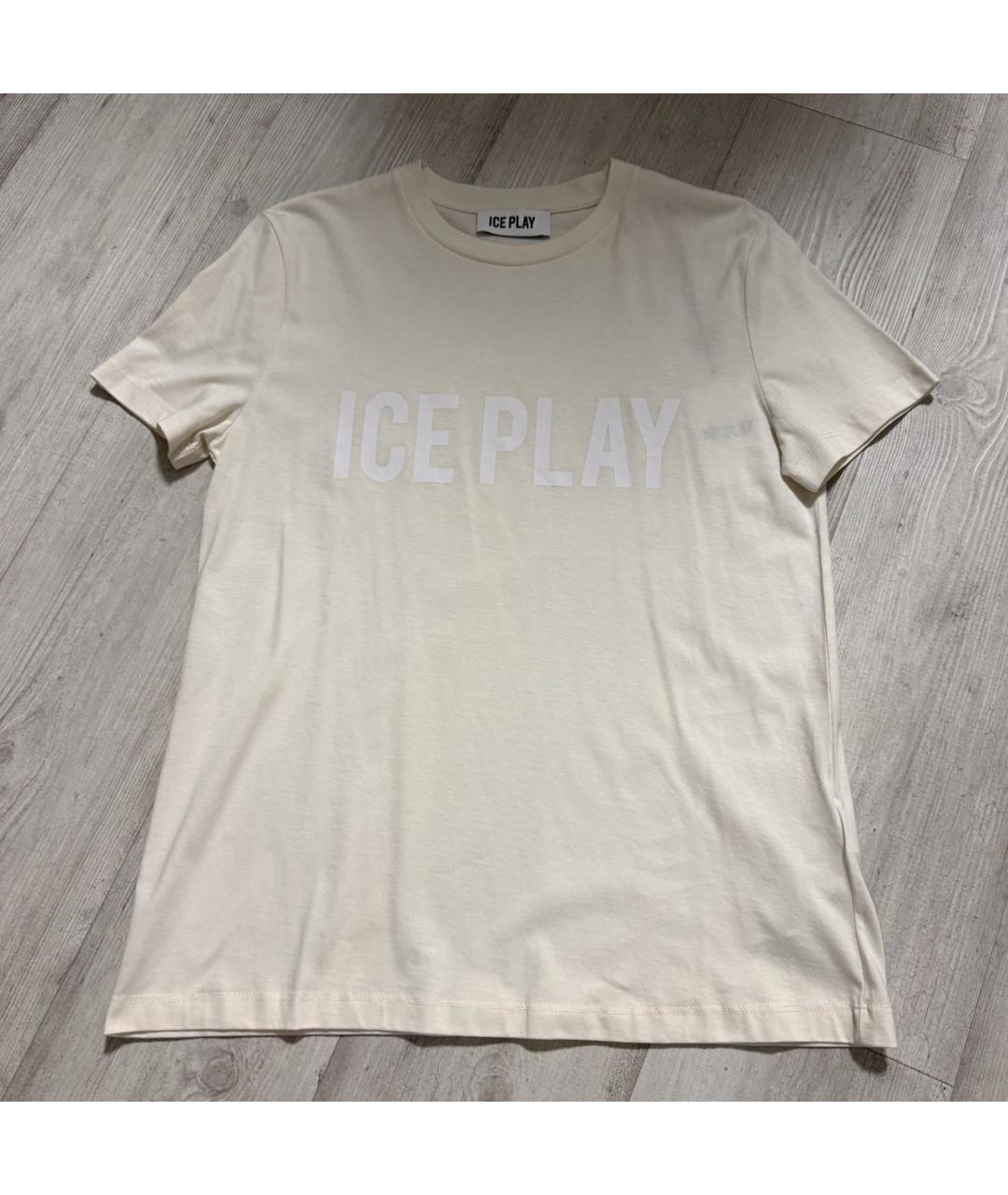 ICEBERG Бежевая футболка, фото 5