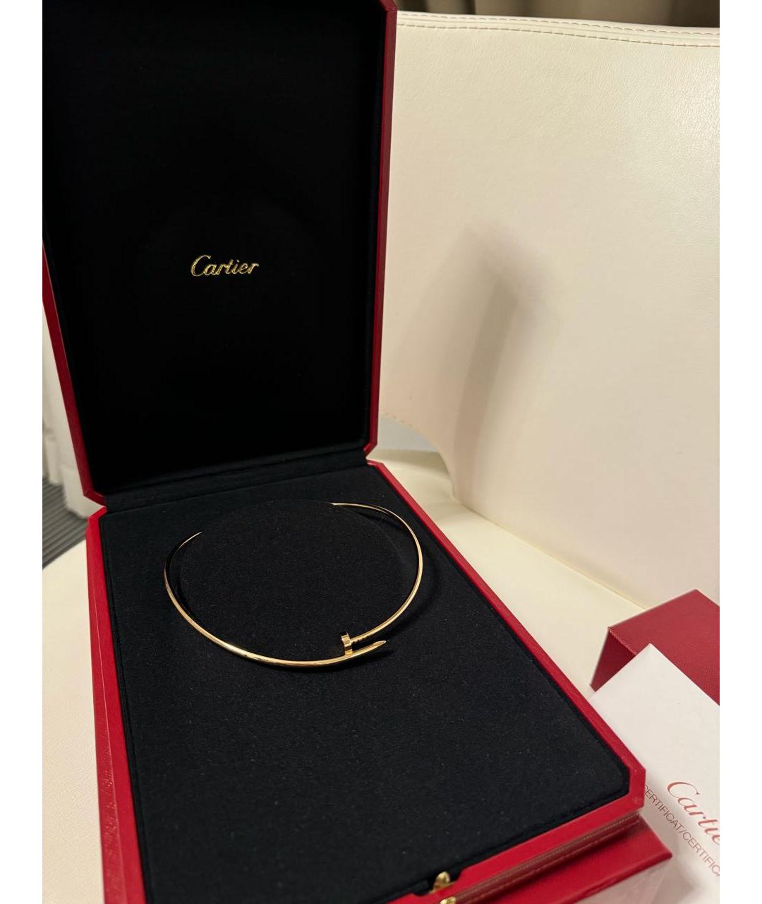 CARTIER Золотое колье из розового золота, фото 4