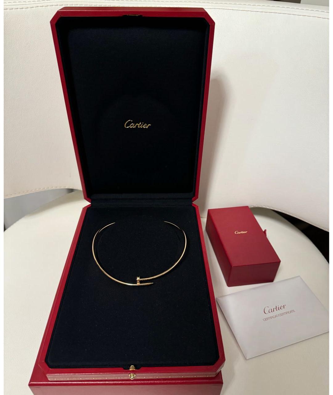 CARTIER Золотое колье из розового золота, фото 2