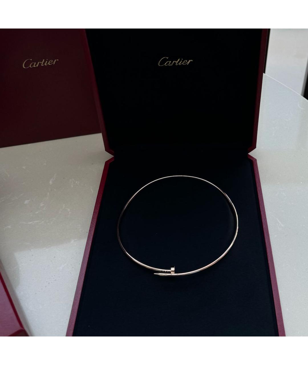 CARTIER Золотое колье из розового золота, фото 3