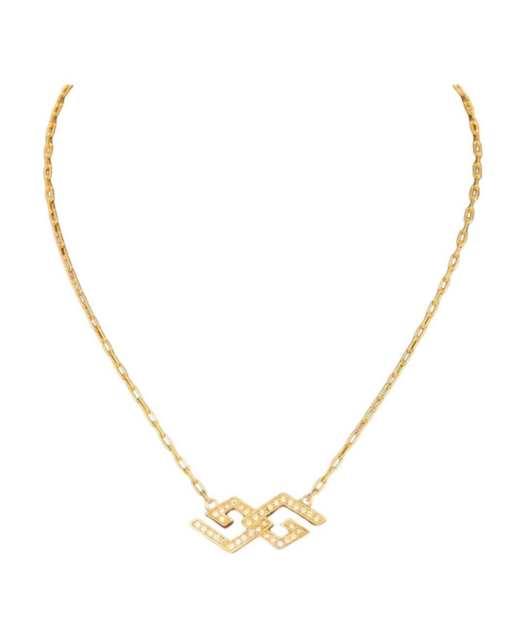 GIVENCHY Золотая позолоченная цепочка, фото 1