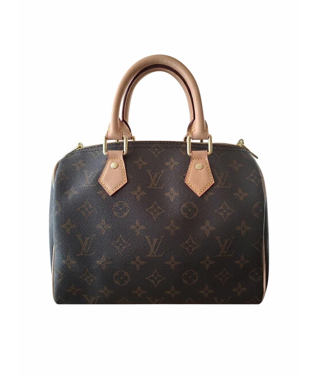 LOUIS VUITTON Коричневая сумка с короткими ручками, фото 1