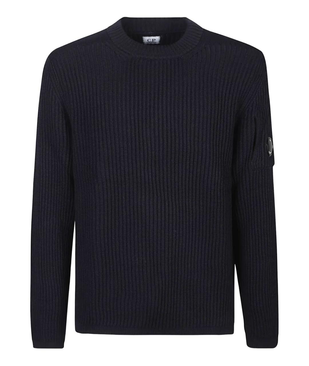 CP COMPANY Черный шерстяной джемпер / свитер, фото 1