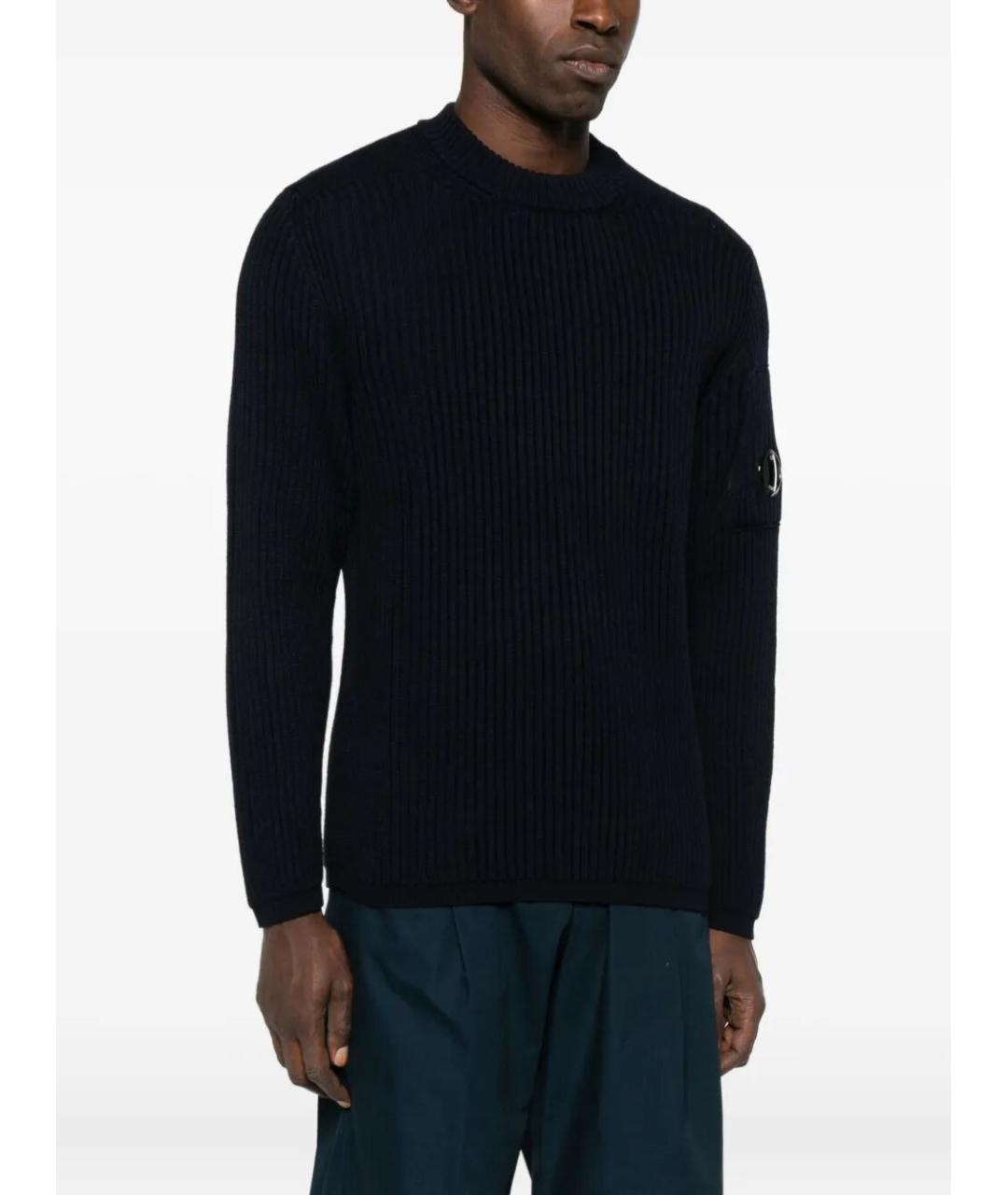 CP COMPANY Черный шерстяной джемпер / свитер, фото 5