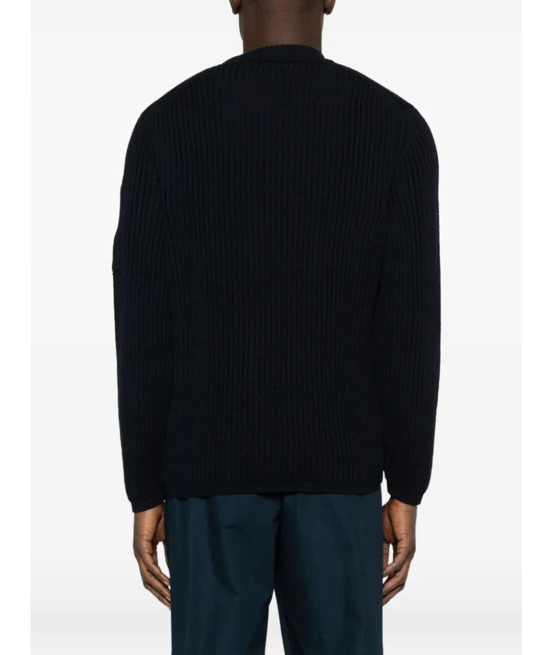 CP COMPANY Черный шерстяной джемпер / свитер, фото 4