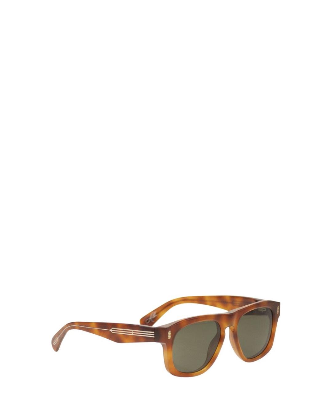 BRUNELLO CUCINELLI Коричневые солнцезащитные очки, фото 2