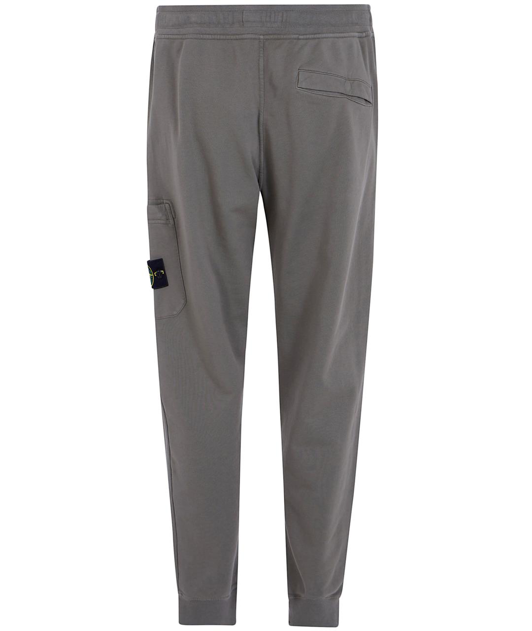 STONE ISLAND Хлопковые повседневные брюки, фото 2