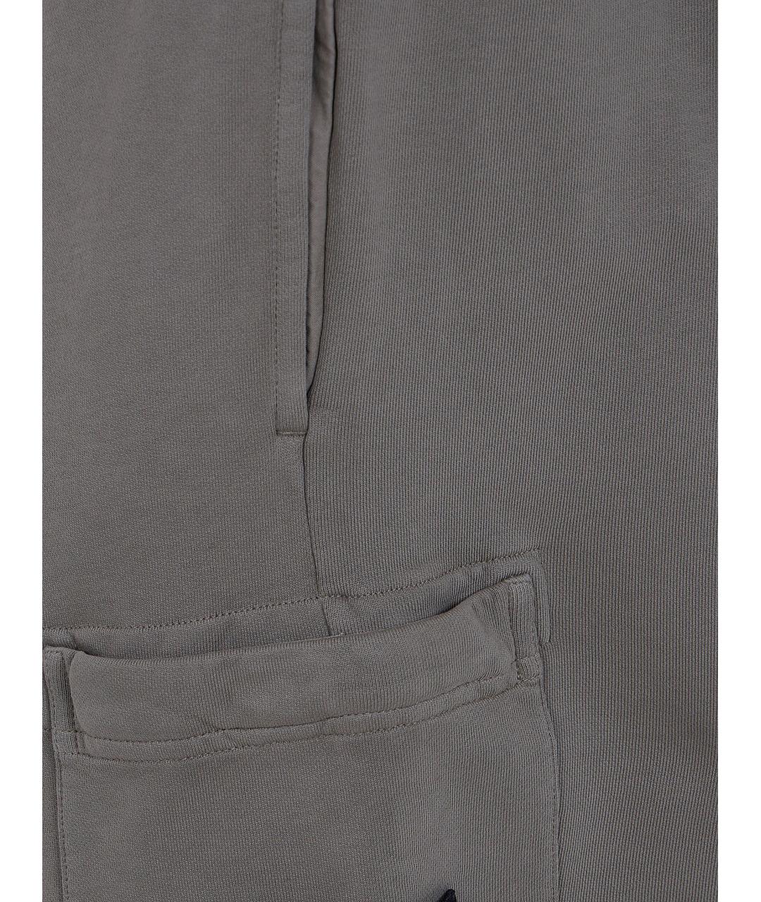 STONE ISLAND Хлопковые повседневные брюки, фото 3