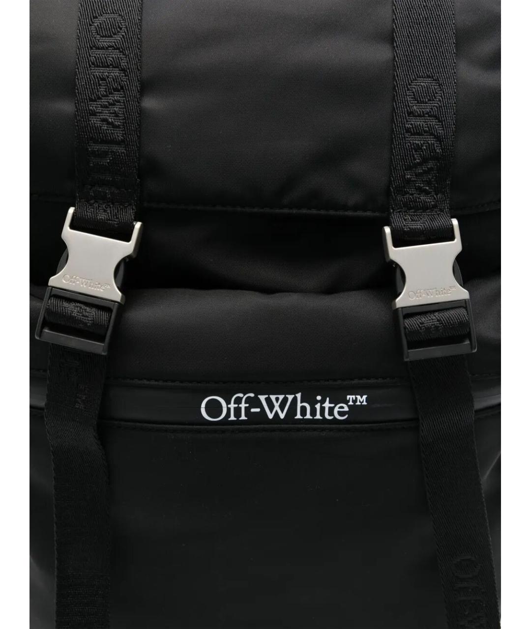 OFF-WHITE Черный синтетический рюкзак, фото 4