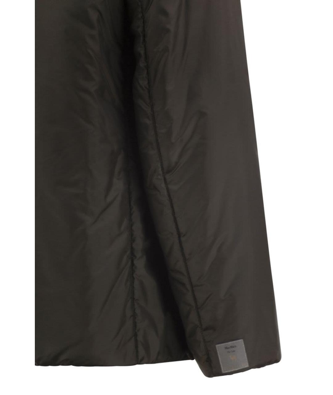 MAX MARA Хаки полиэстеровая куртка, фото 4