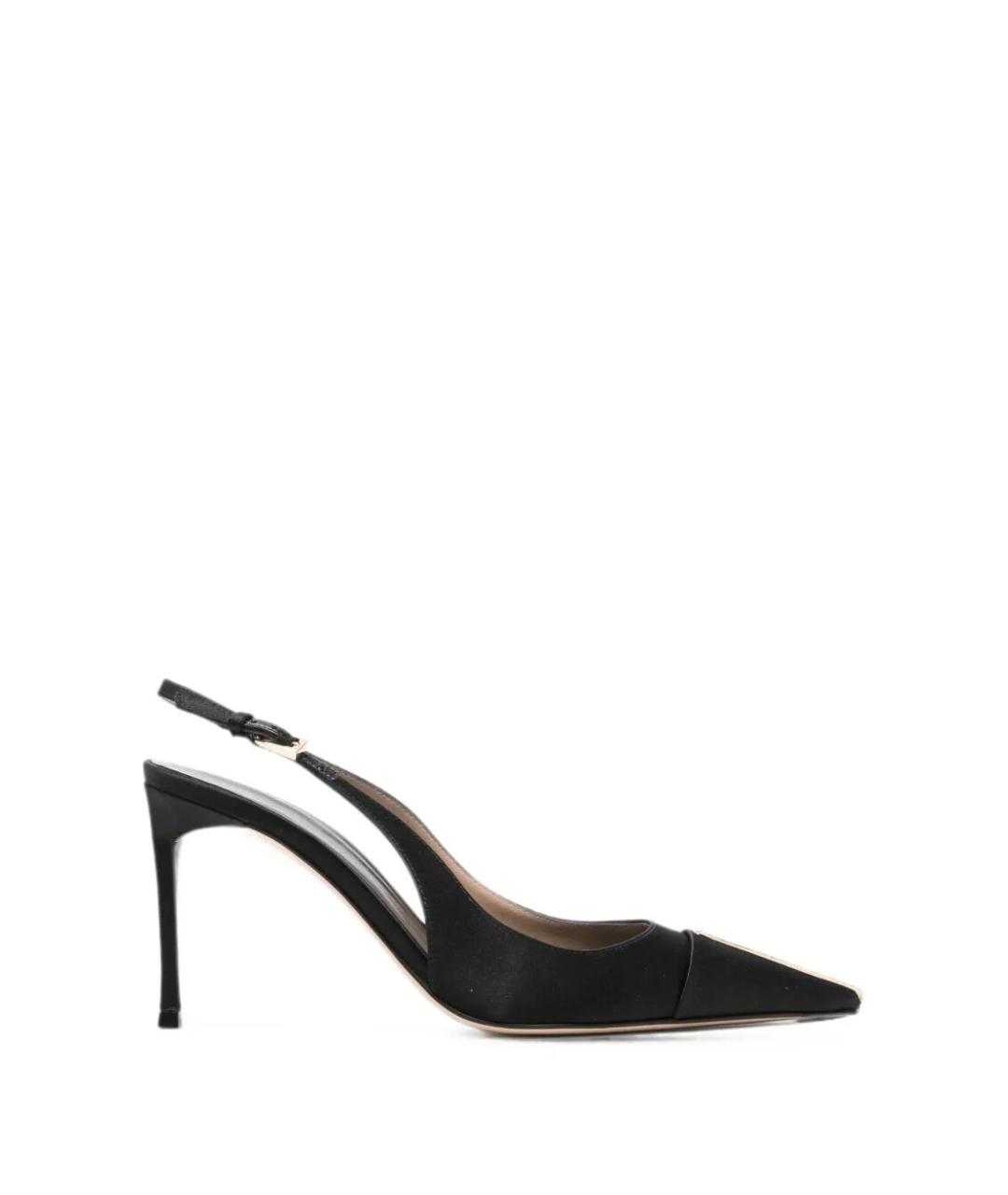 TOM FORD Черные текстильные туфли, фото 1
